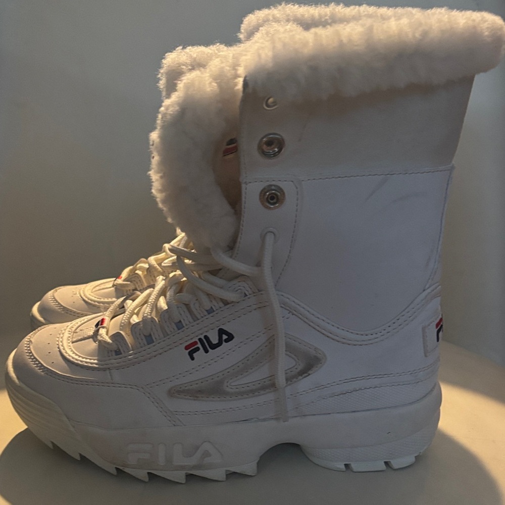 Fila Women's Snowy White Winter Boots